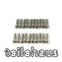 M2.5x10 mm Scale Hex bolts