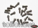 M2.5x6 mm Scale Hex bolts with Nuts