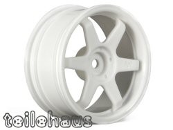 Rims "TE37" white, for touring cars (3 mm offset)