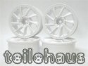 Rims "L Type", White For Touring Cars (6 mm Offset)