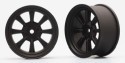 Rims "RS Watanabe", Black for Touring Cars (4 mm)
