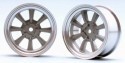Chromed Rims "RS Watanabe" for Touring Cars (4 mm)