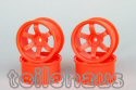 Rims "Slide Master TE-37R", Fluorescent Orange (+10 mm)