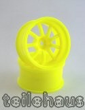 Felgen "Slide Master D9", gelb fluoreszierend (+7 mm)