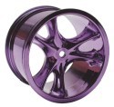 Chromed Rims "Monster Clawz", Purple For Monster Trucks