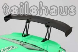 Aluminium-Heckflügelhalter, schwarz Aluminium-Heckflügelhalter, schwarz