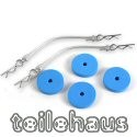 Body Protect Sponge Pad (Blue) With Wire 75 mm & Clip Set