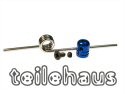 3 mm Exhaust Pipe Spring with Mount, Blue