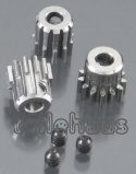 Mod 0.6 Aluminum Pinion Gear 3-Pack (14T/15T/16T)