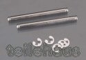 Suspension Pin, Hard Chrome 3x39 mm with E-Ring use