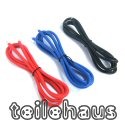 Silikon-Stromkabel/Schrumpfschlauch Set AWG 20, Schwarz/Rot/Blau