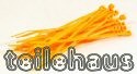 Kabelbinder 10 cm, orange