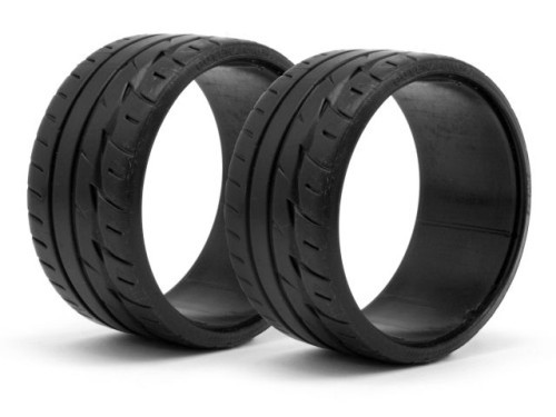 Low-Profile T-Drift-Reifen "Bridgestone Potenza RE-11", 32 mm - zum Schließen ins Bild klicken