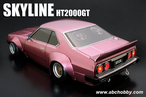 Nissan Skyline HT2000 GT (C210) Racing Fender Version, 210/220mm - zum Schließen ins Bild klicken