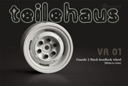 Beadlock-Felgen "VR01" 1,9", weiss Beadlock-Felgen "VR01" 1,9", weiss