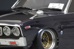 Schwarzer Aussenspiegel Satz (C130 Genuine Typ)