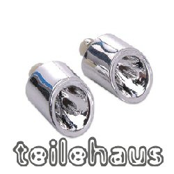 Verchromte
        Auspuffrohrattrappe