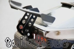 Heckflügelhalter "BMS", silber Heckflügelhalter "BMS", silber
