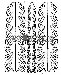 Maskierfolie "Flame Stripes"