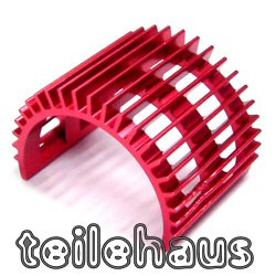 Aluminium-Kühlkörper, rot für 540er Motoren