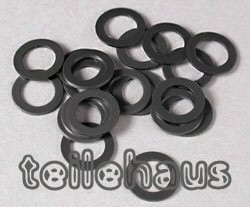Teflon-Unterlegscheiben 5x8x0,5 mm Teflon-Unterlegscheiben 5x8x0,5 mm