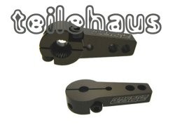 Justierbares Servo Horn (25 Zähne),
harteloxiertes Aluminum Justierbares Servo Horn (25 Zähne), harteloxiertes
Aluminum