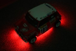 LED Unterbodenbeleuchtung mit Steuergerät, rot
